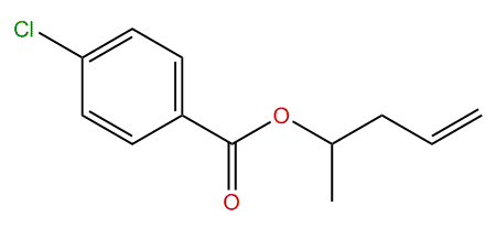 4-Penten-2-yl 4-chlorobenzoate